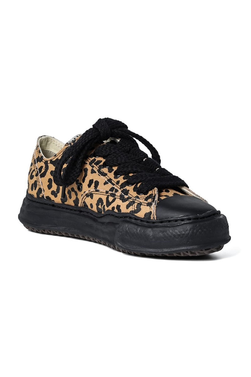 - ピーターソン ロー - オリジナル ソロ キャンバス スニーカー レオパード Brown