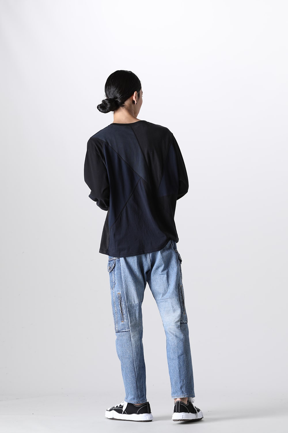 Denim Cargo Pants - M2