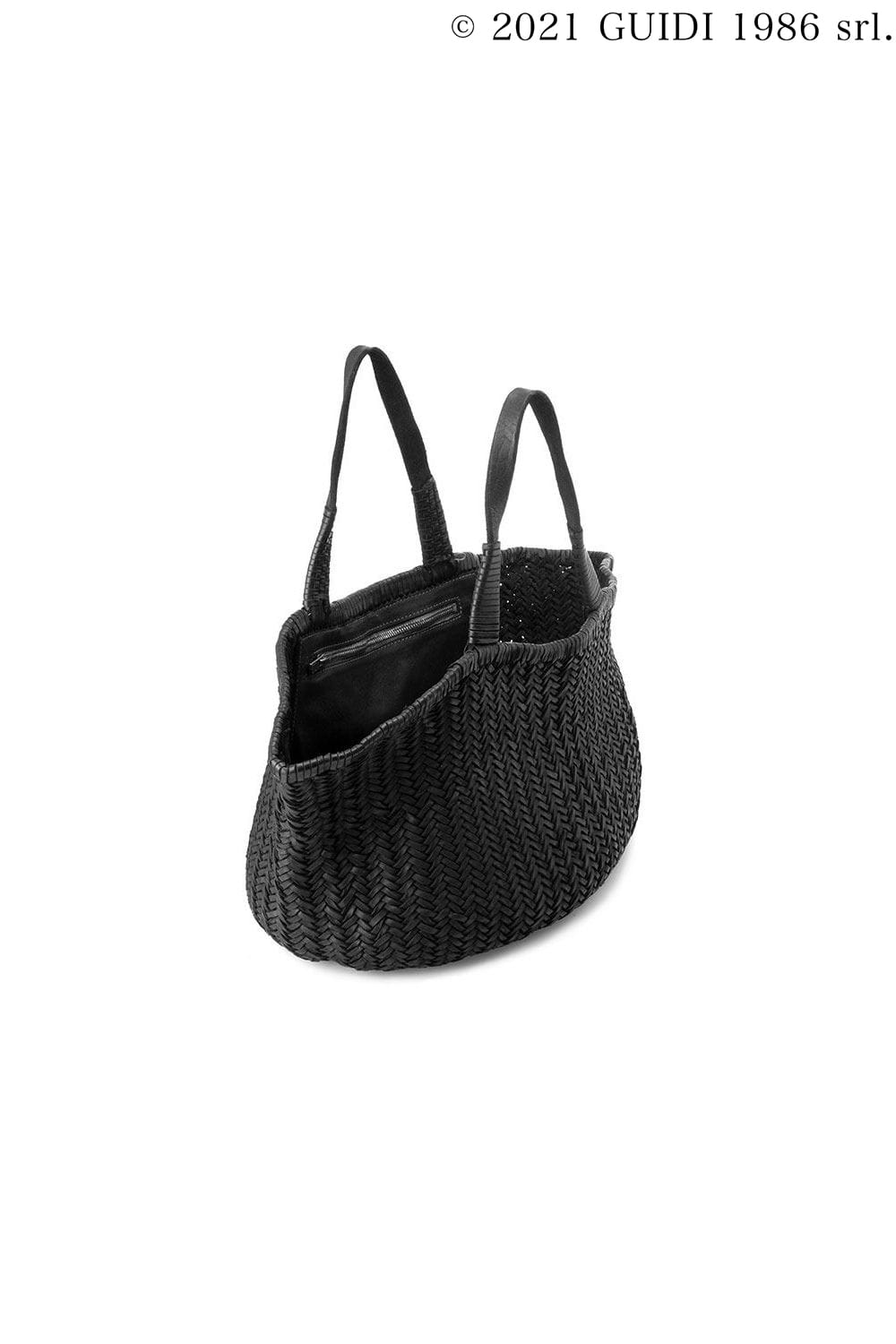 AN3 - Woven Basket Shopper Bag