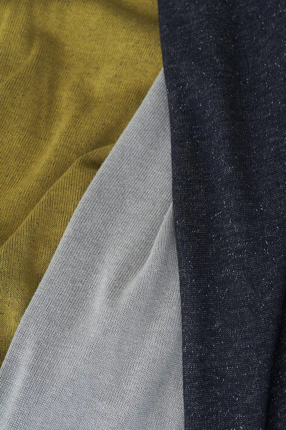 Long sleeve High twist cotton Yellow