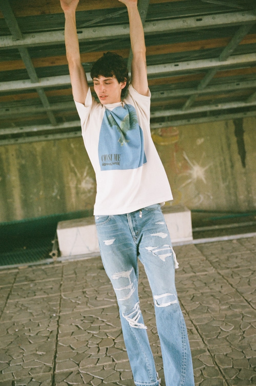 FORSOMEONE × ©SAINT M×××××× CONSUME Short sleeve T-shirt