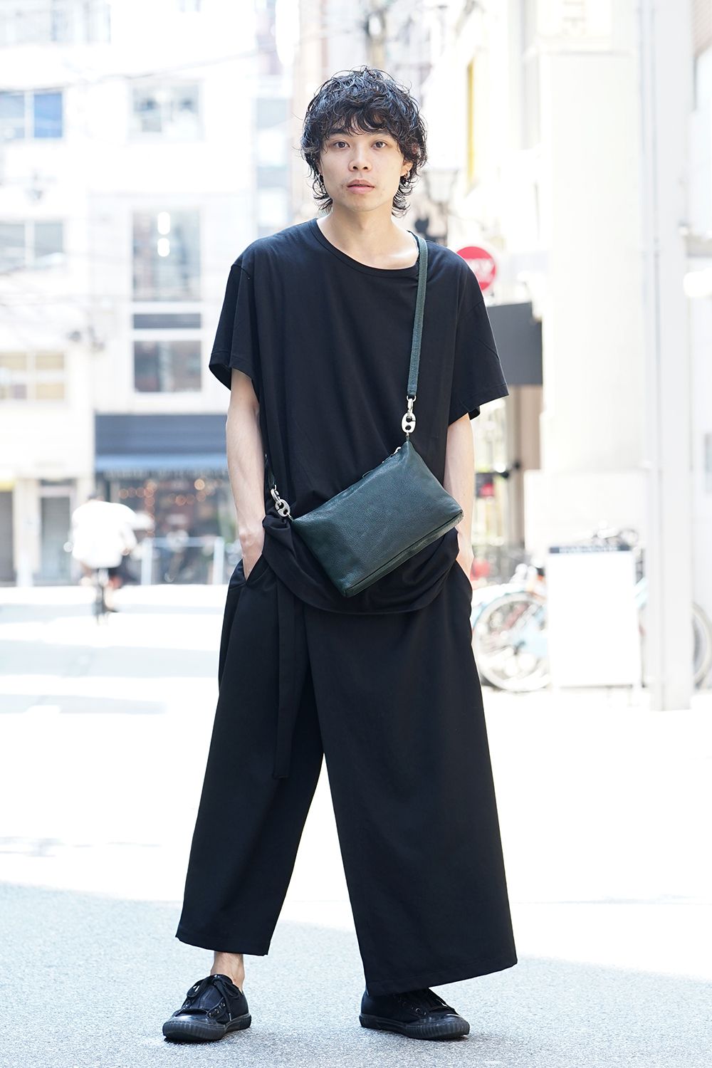 1 Tone Punch Shoulder - Mat Shrink Green