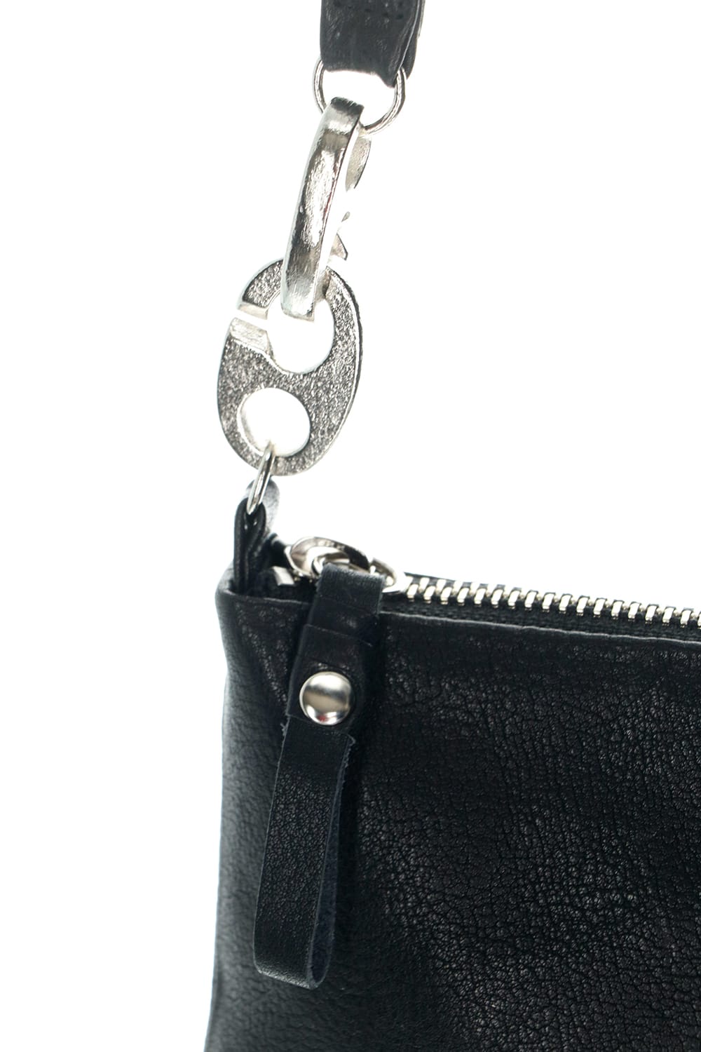 ワントーン ポーチ ショルダー マットシュリンク ブラック