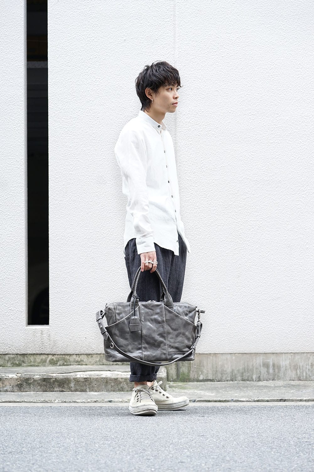 Bird boston - Oil Shrink Gray