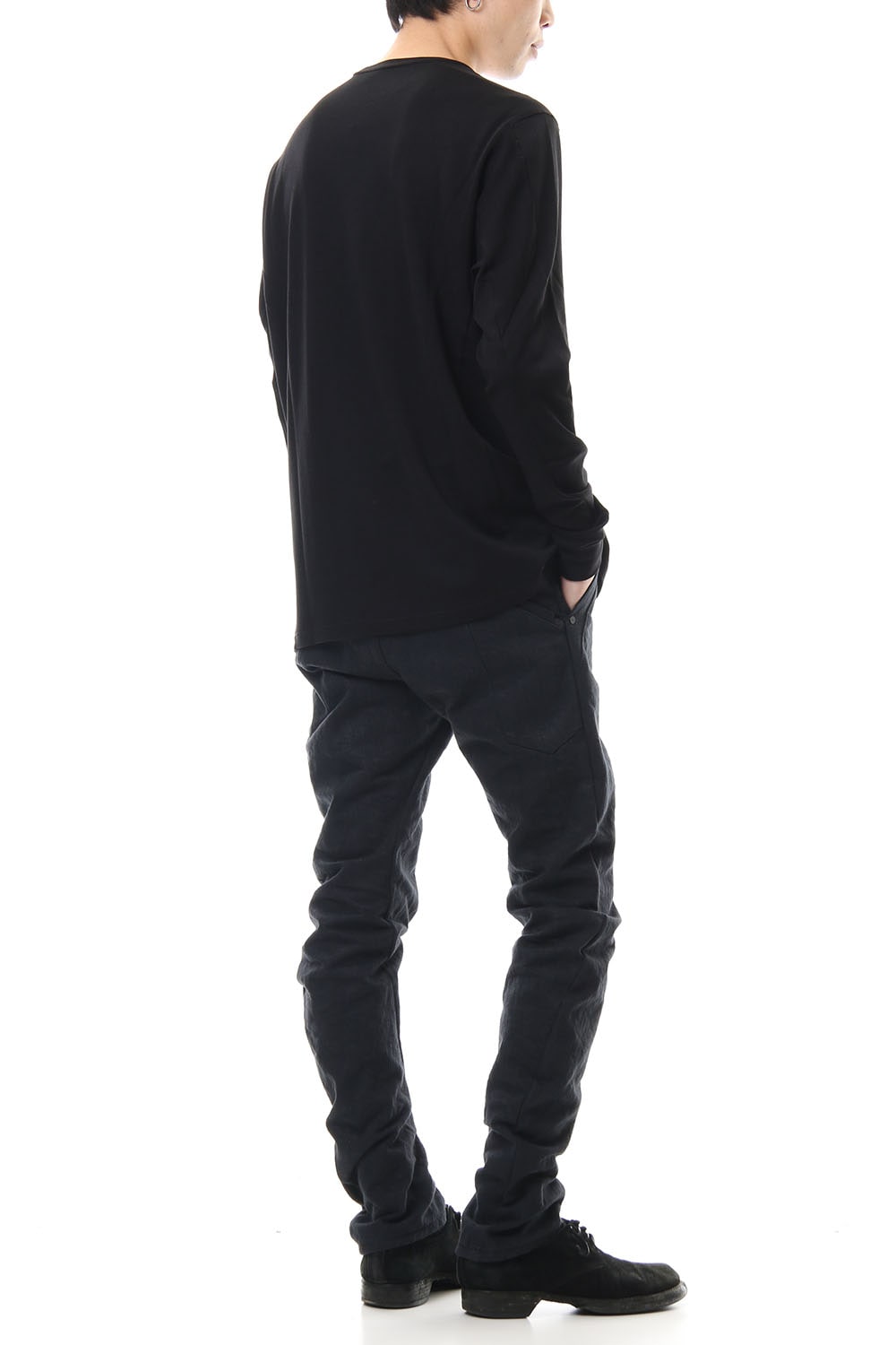 Long Sleeve cotton jersey - Black