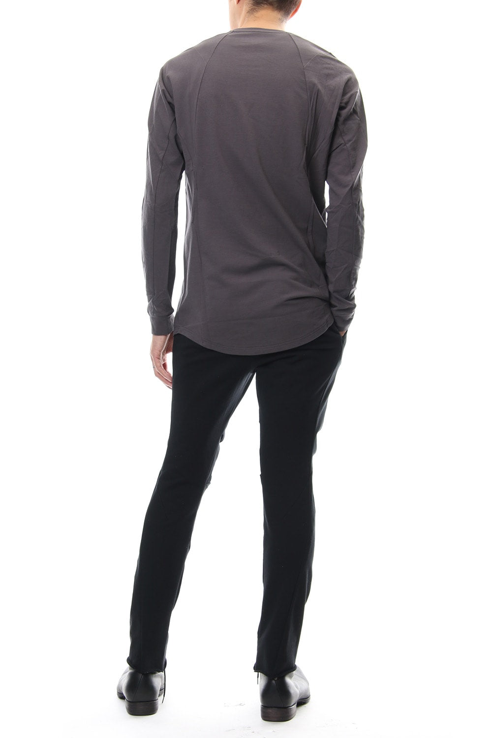 Long Sleeve Inlay Knit Jersey