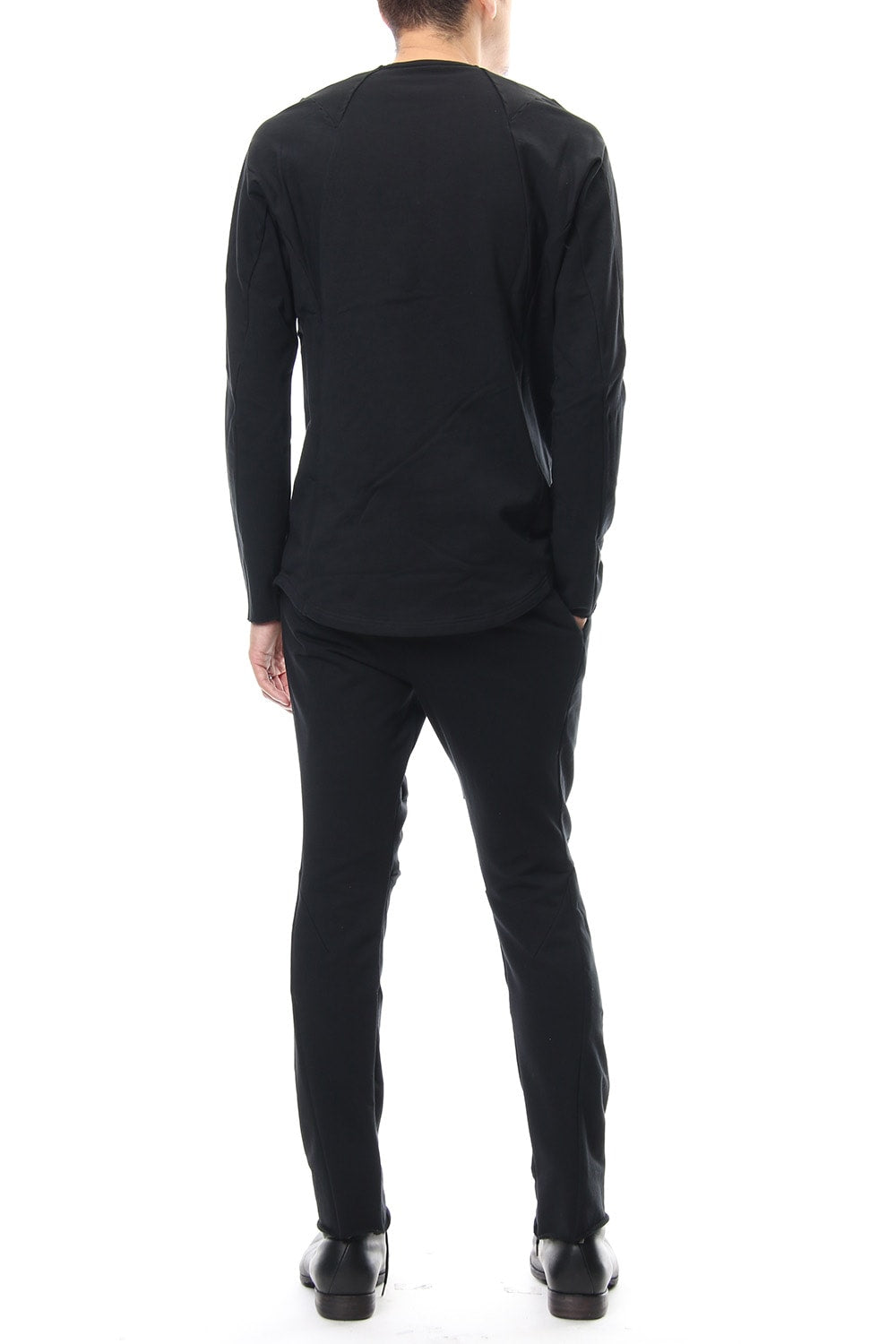 Long Sleeve Cotton Stretch Jersey