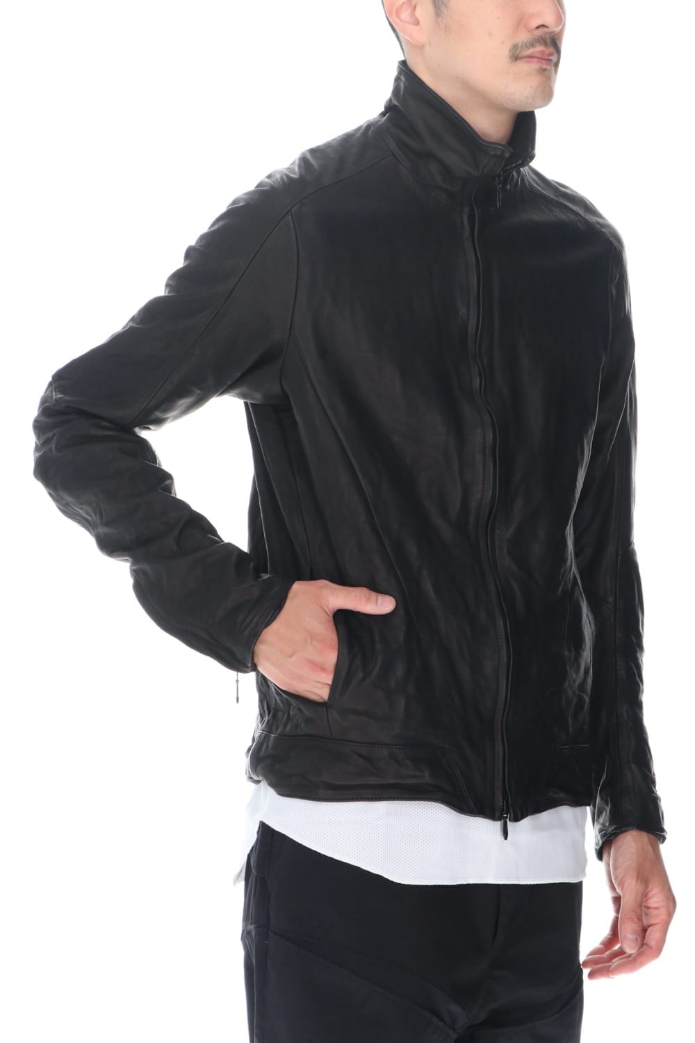 10thアニバーサリー レザートラックジャケット