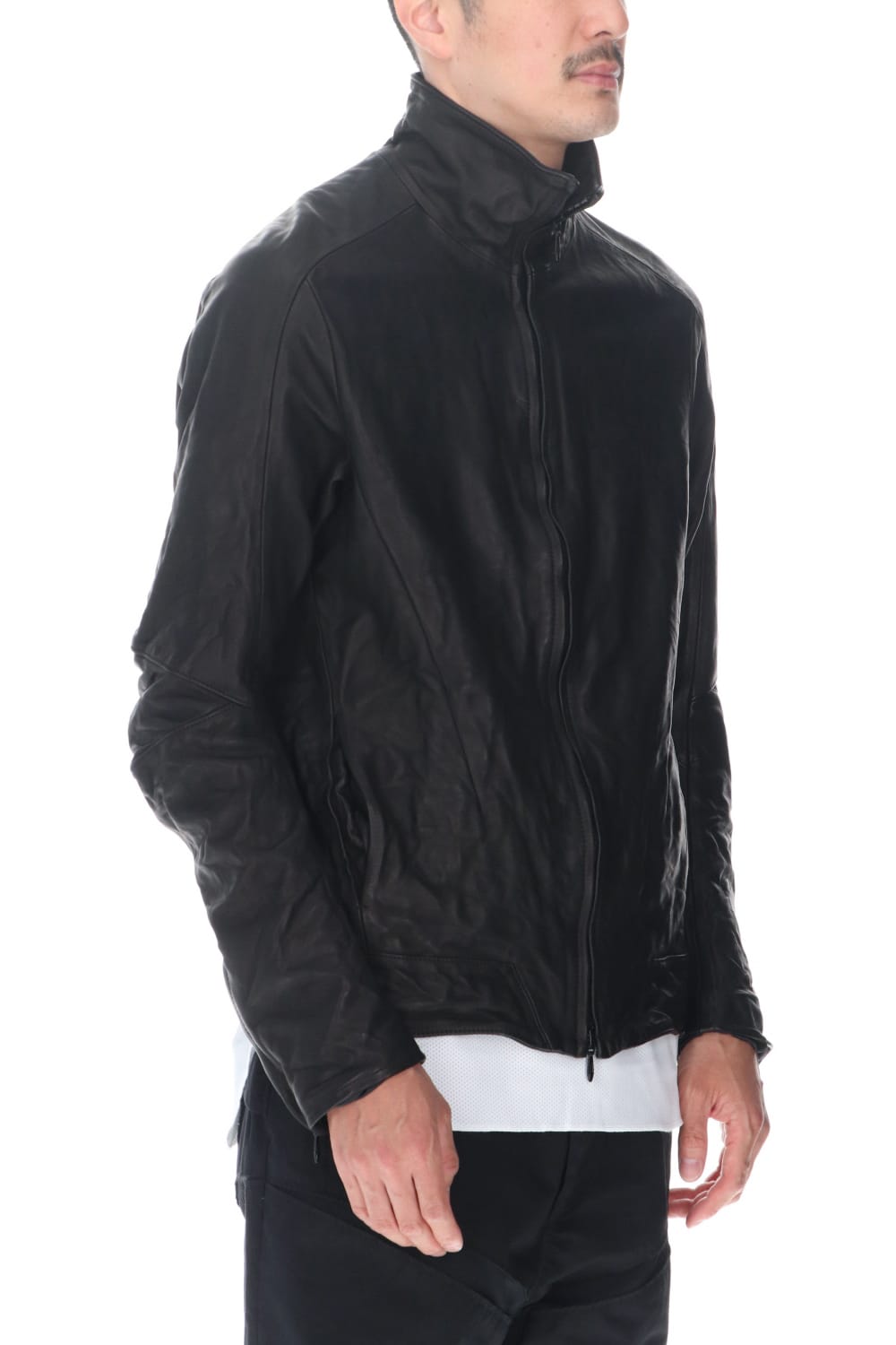 10thアニバーサリー レザートラックジャケット