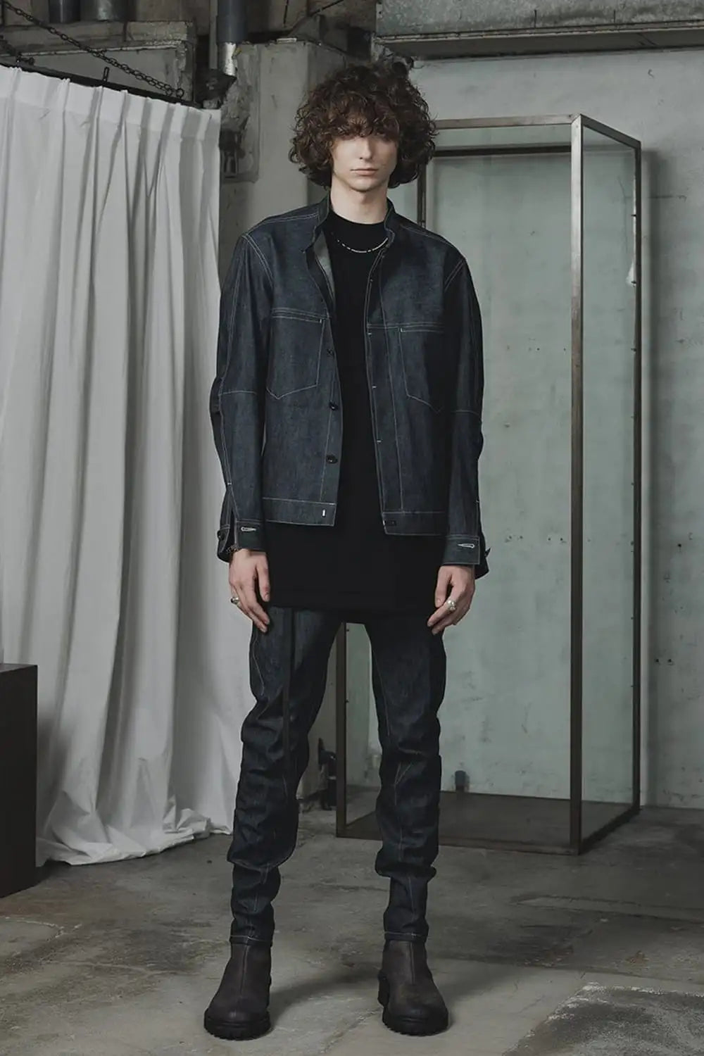 Denim Skinny Pants Indigo