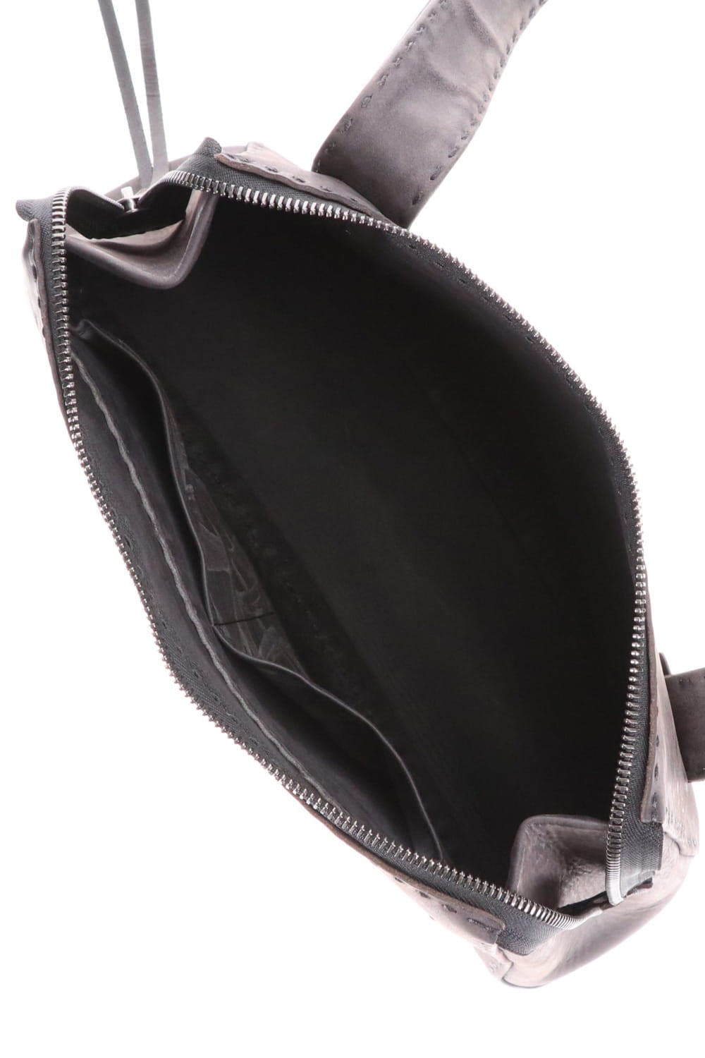 Hand made Messenger Bag Cow Leather Black