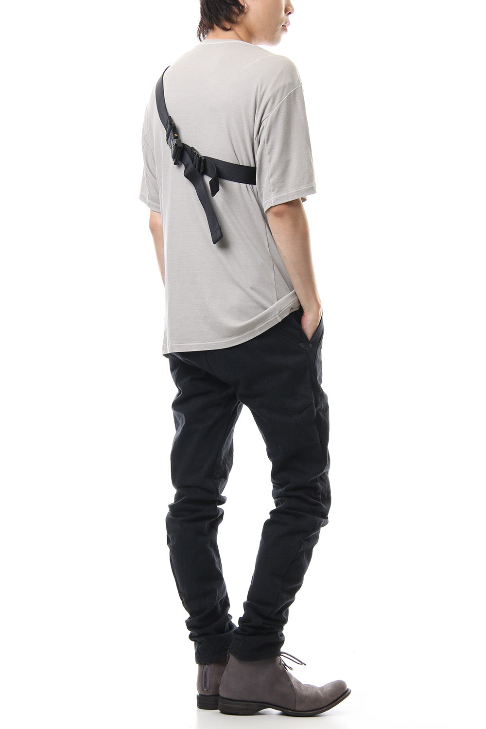 Waist bag Guidi calf leather