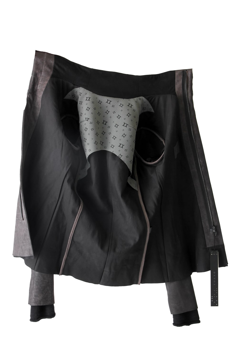 High Neck Jacket Calf Leather