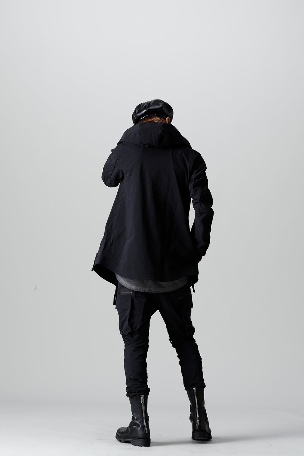 4way Hyper Stretch CORDURA Nylon Hooded Jacket Black