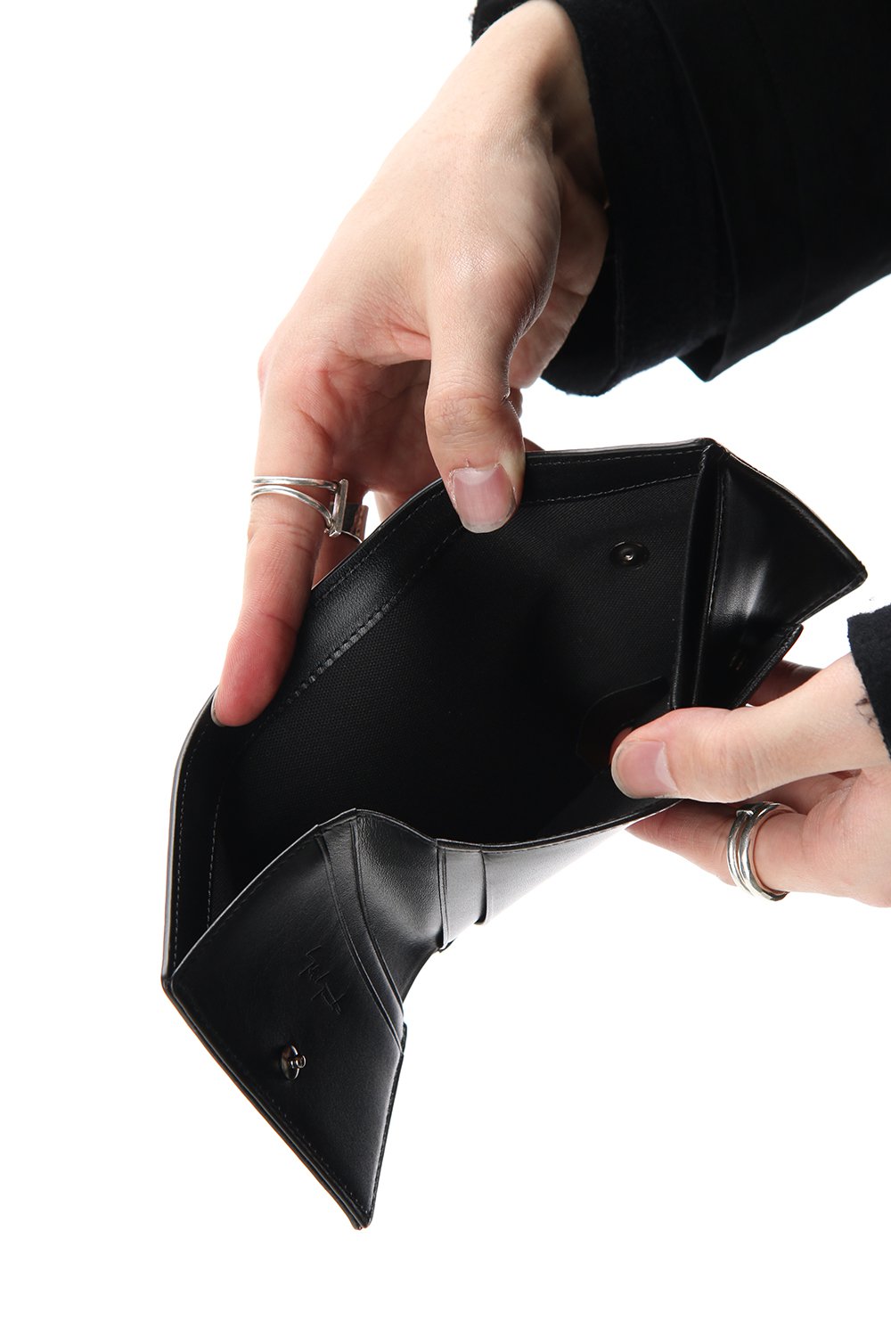 Gloss smooth Tri-fold wallet