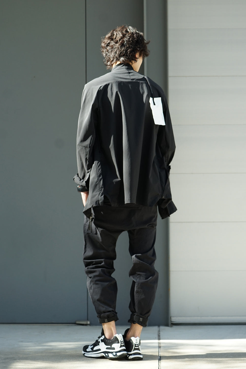 Hem Ruuber Band Straight Pants P2B-F-1468