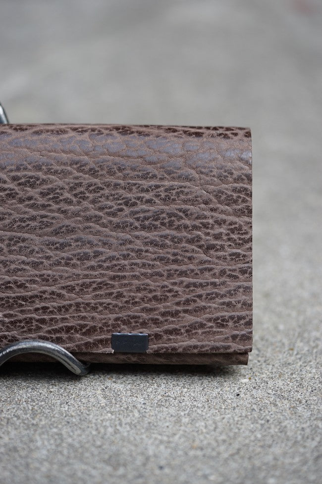 所作 -shosa- Limited Long Wallet Fur Seal BROWN