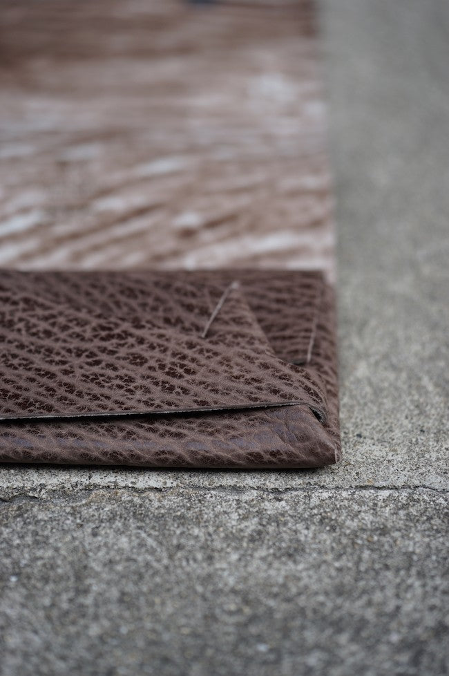 所作 -shosa- Limited Long Wallet Fur Seal BROWN