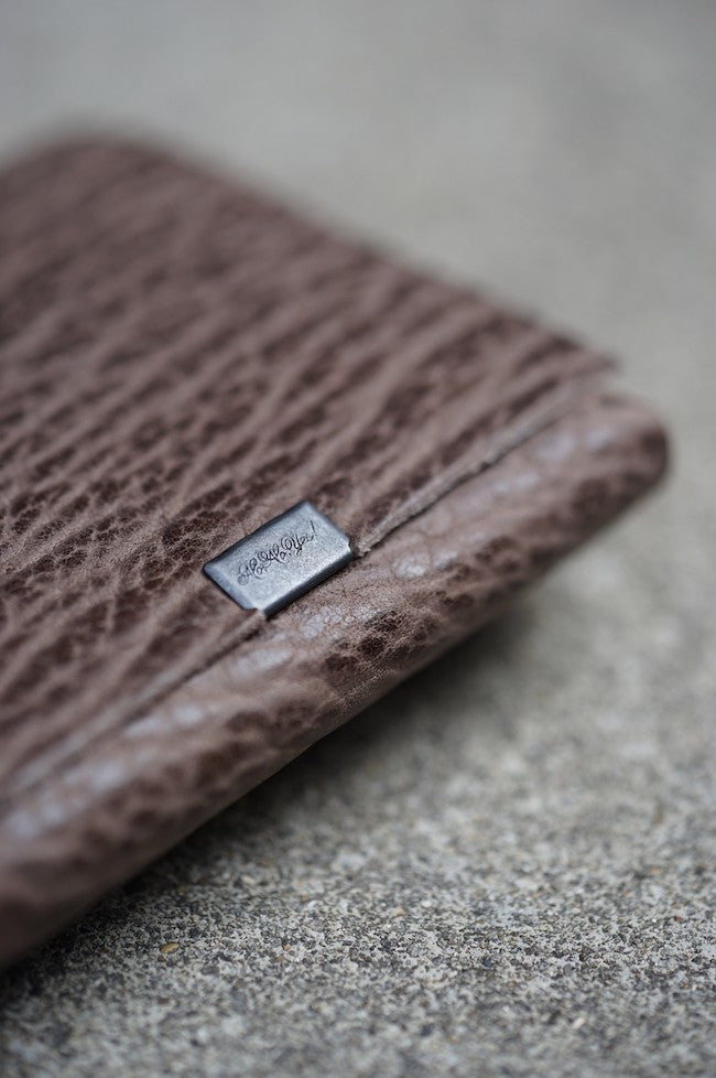所作 -shosa- Limited Long Wallet Fur Seal BROWN
