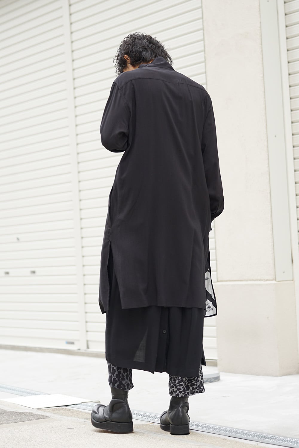 全部やって死ね Print Blouse