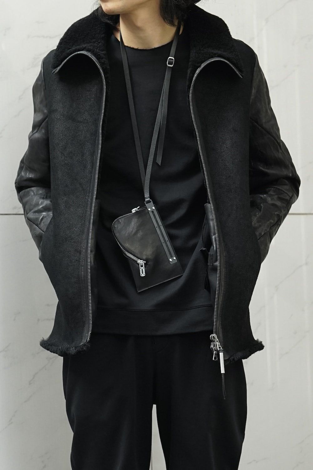 Horse Leather Neck Wallet