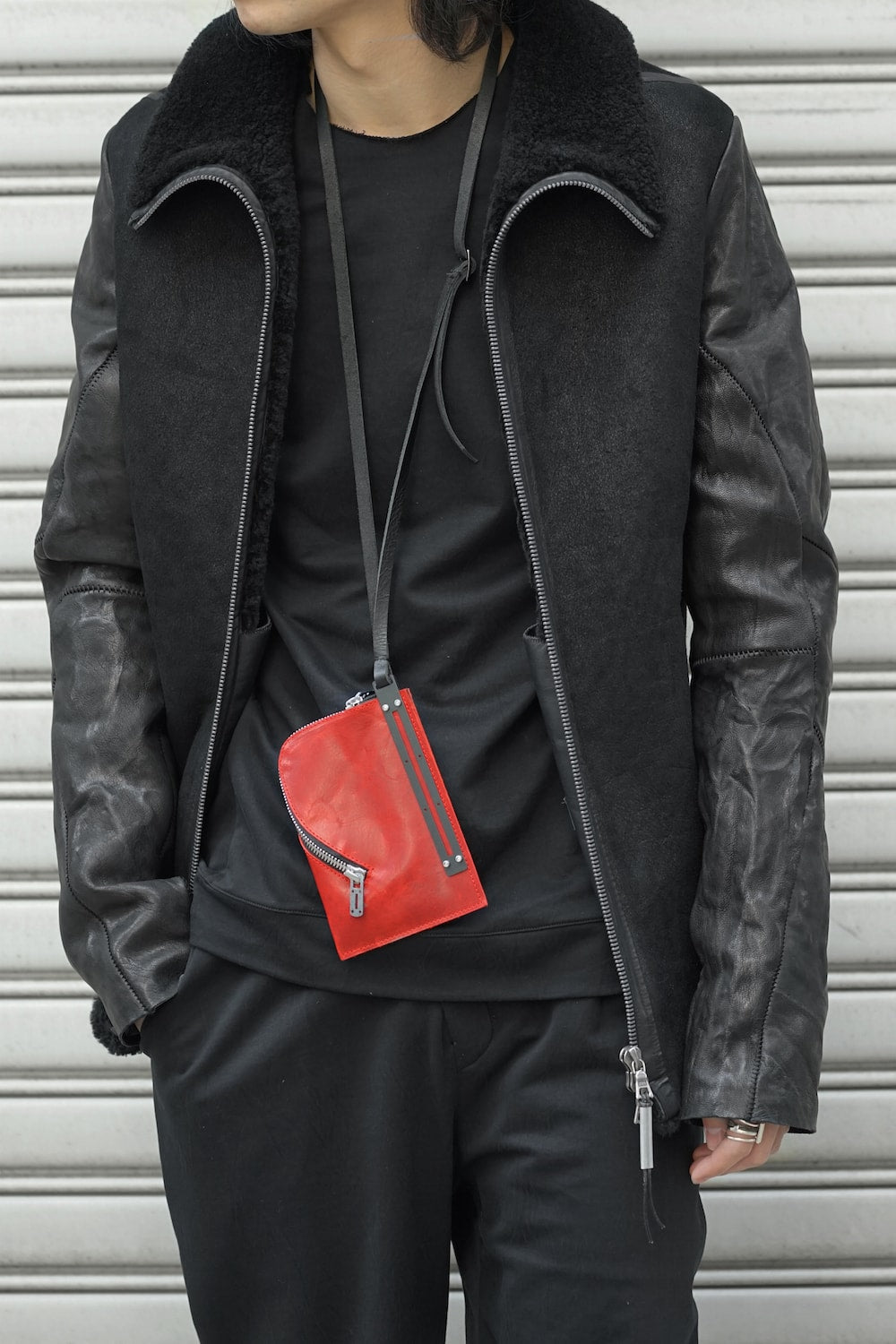 Horse Leather Neck Wallet