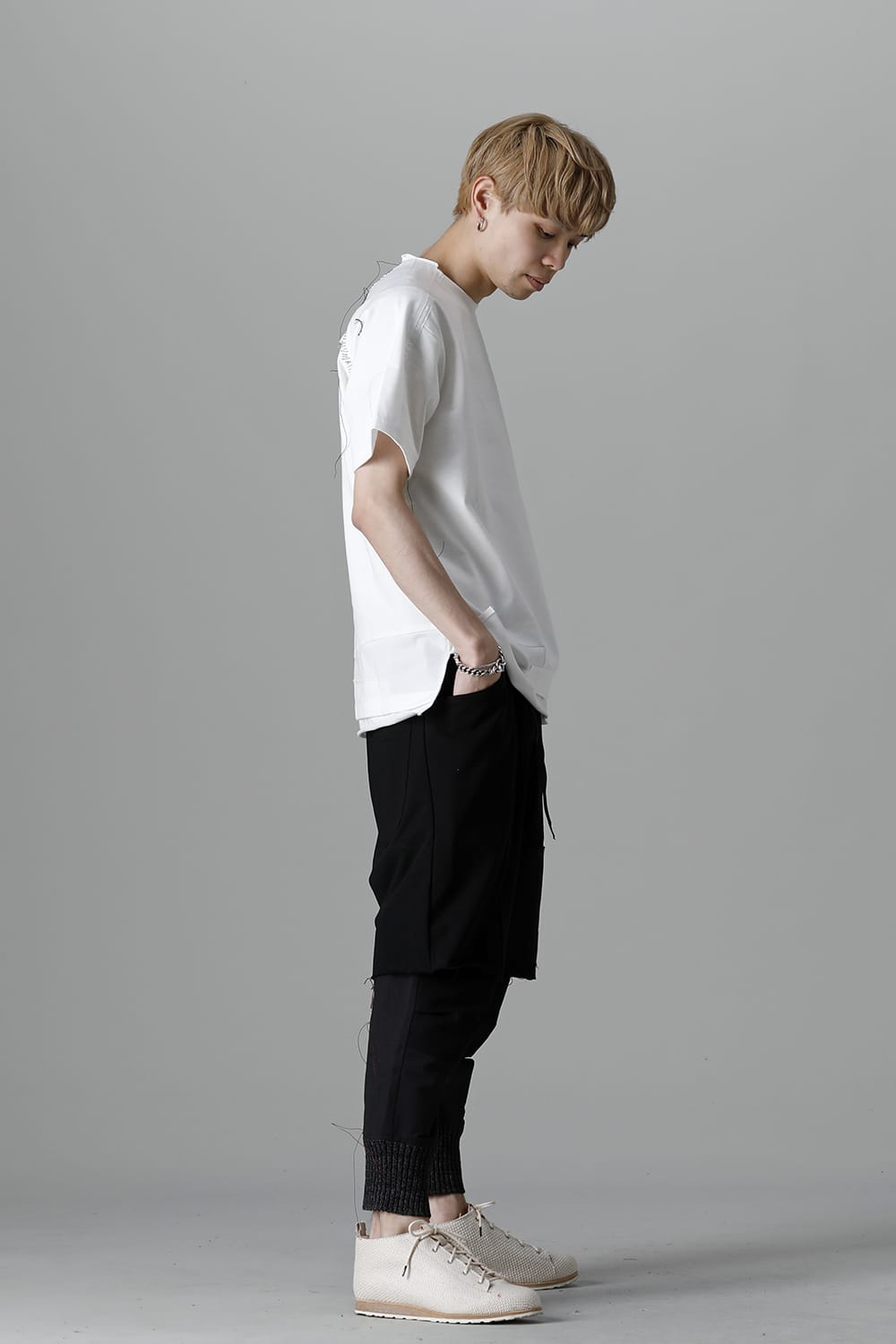 Pants Black / Red Stitch