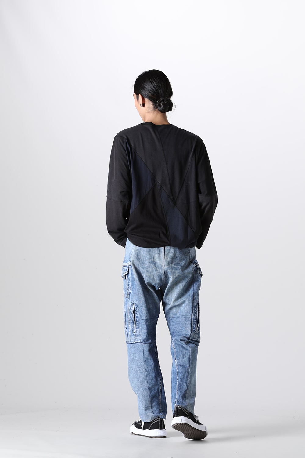 Denim Cargo Pants - L2