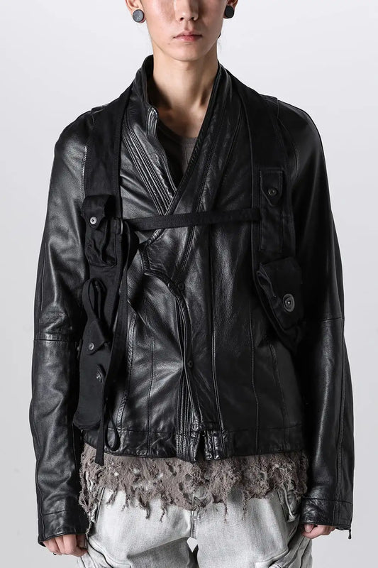 10.5oz ストレッチデニム ハーネスベスト