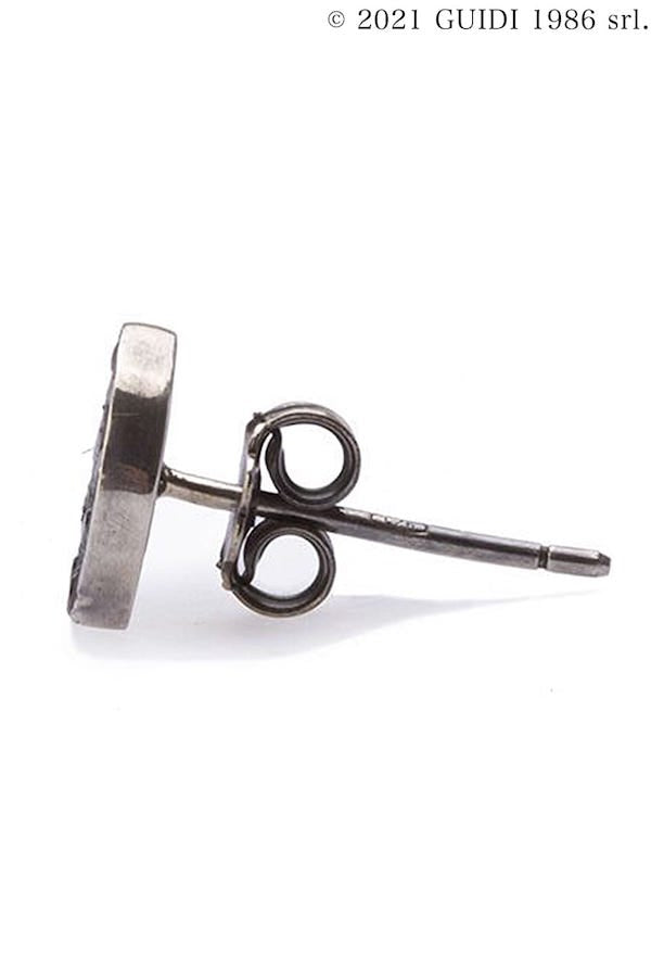 G-OR01DN_NANO - Leather Motif Black Diamond Pierce