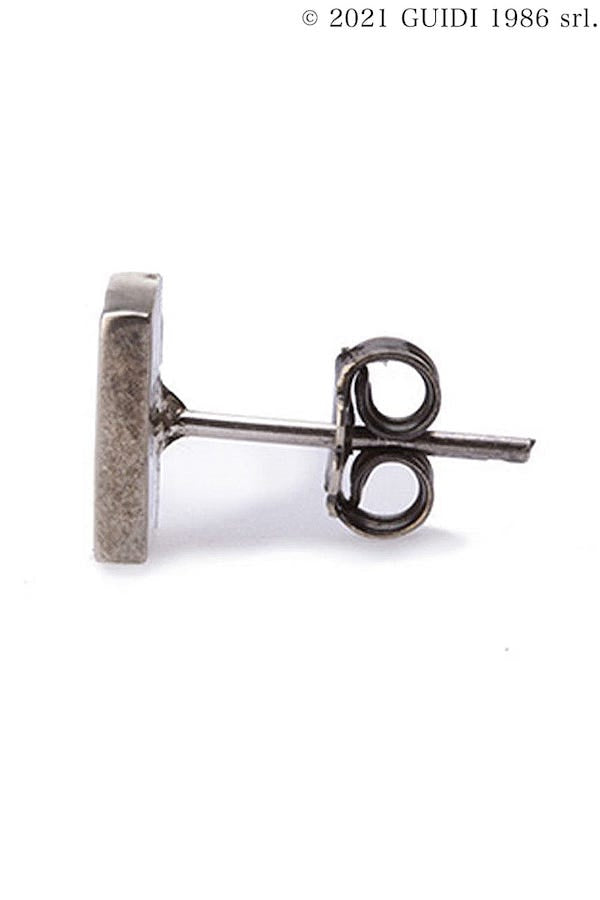 G-OR02_NANO - Square Leather Motif Pierce