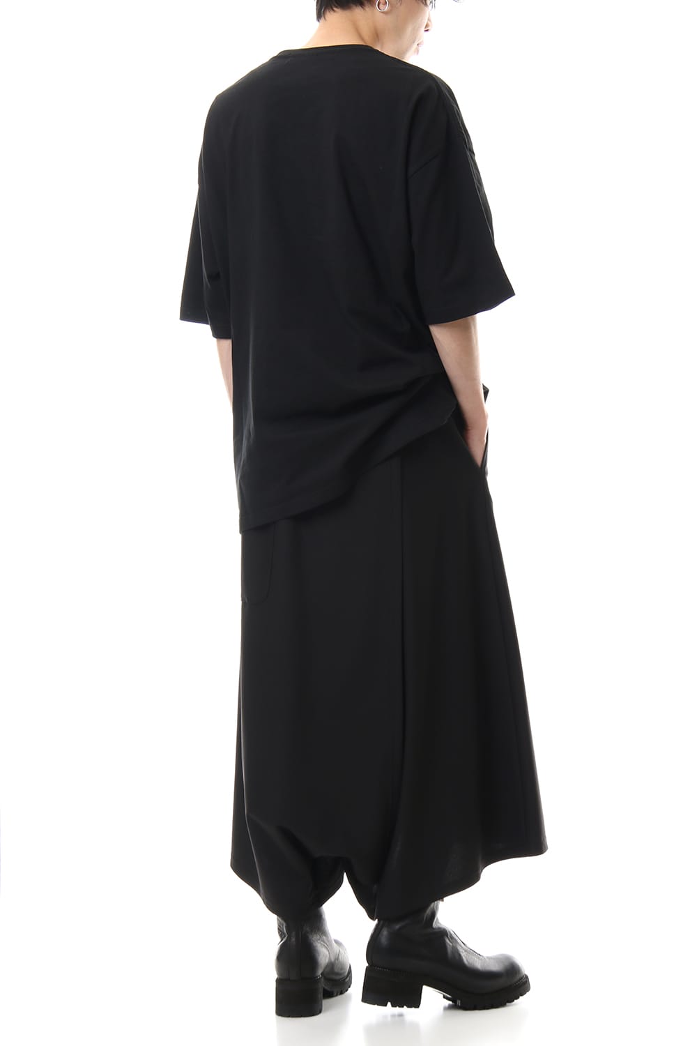 Patchwork cut A S/S T-shirt