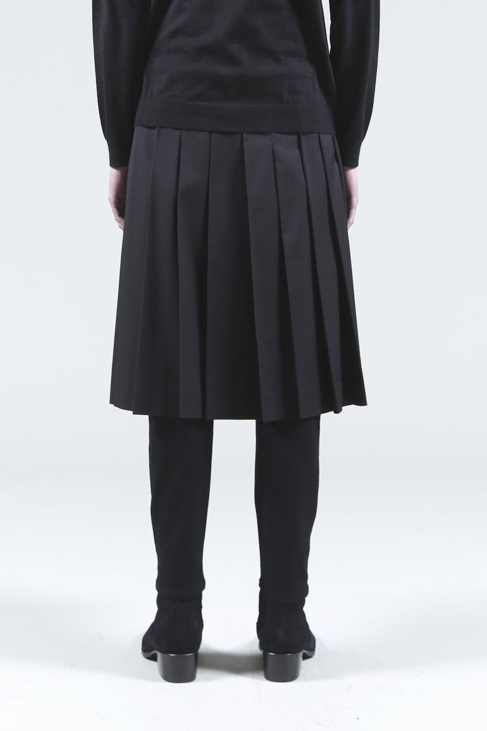 ラップ スカート (ブラック)