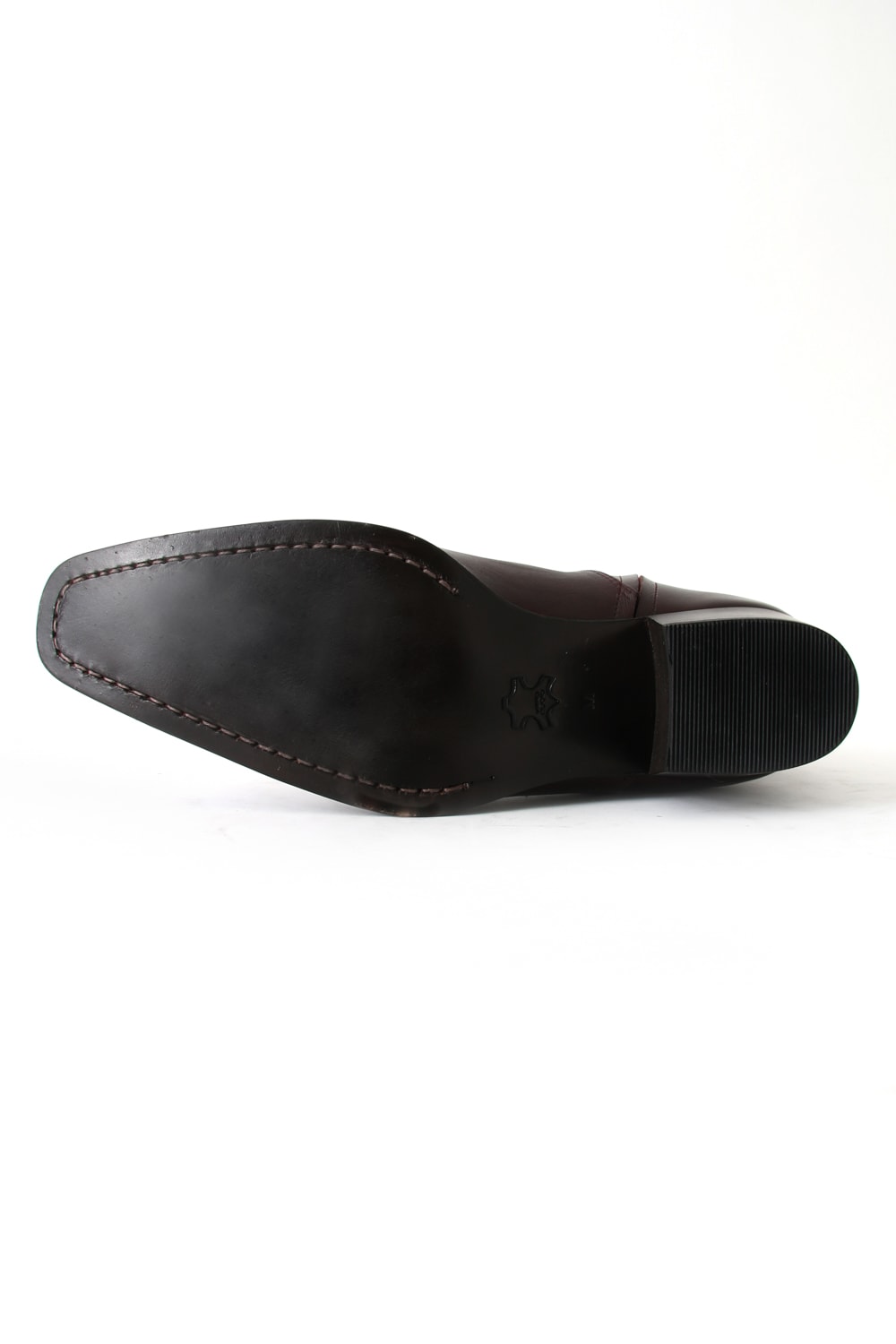 GalaabenD 16SS BASIC Glenson Kip Heel Boots BORDEAUX
