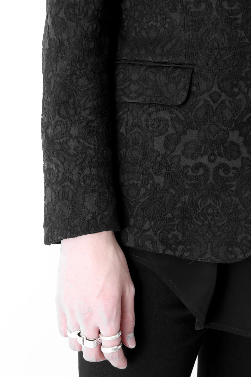 ロココジャカード ストレッチ 1B JACKET