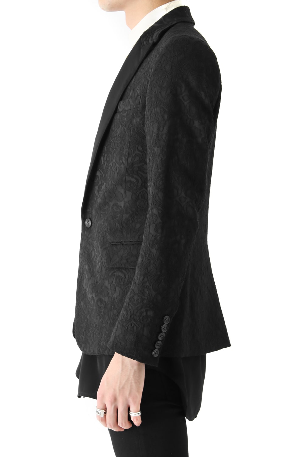 ロココジャカード ストレッチ 1B JACKET