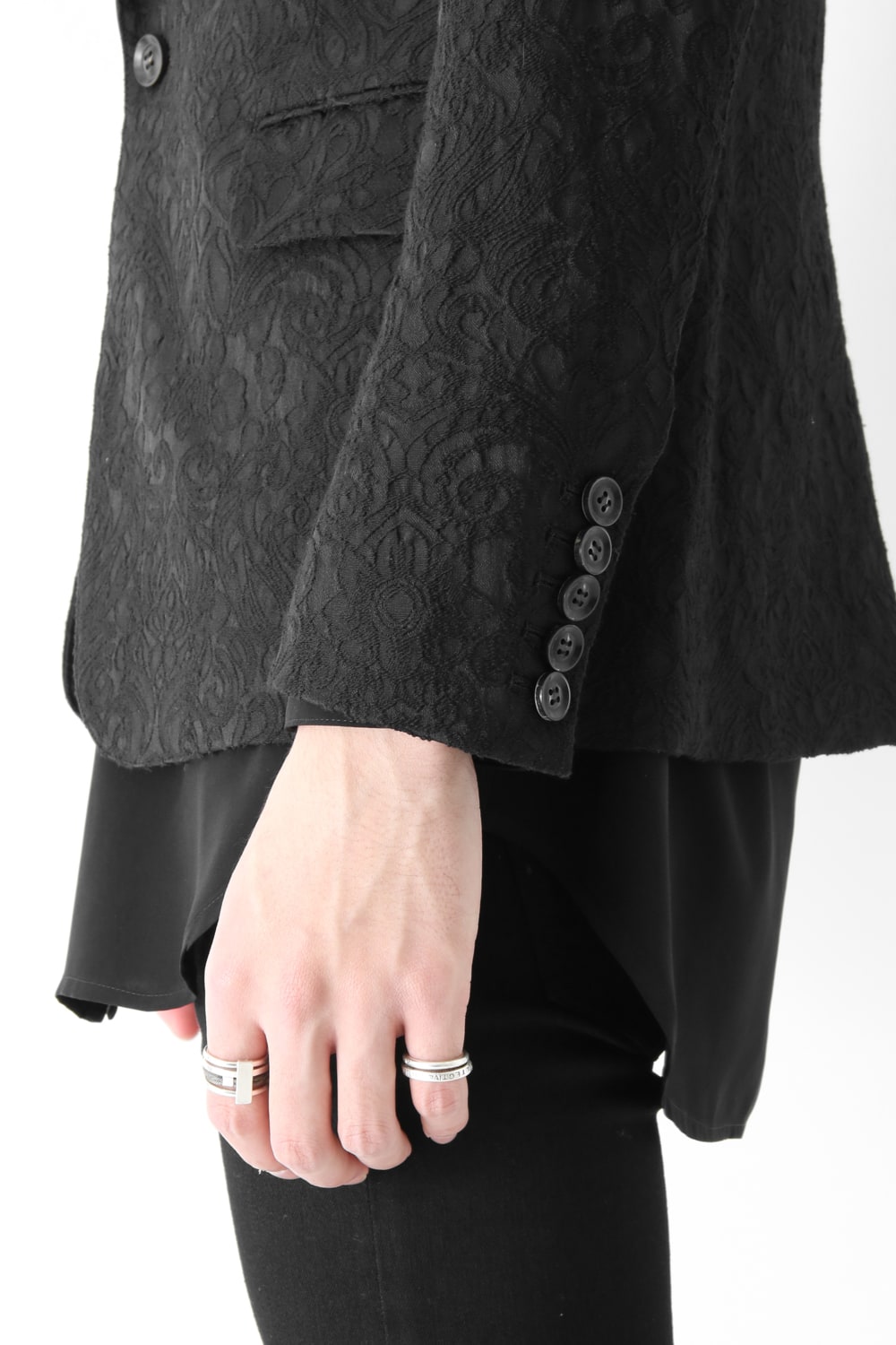 ロココジャカード ストレッチ 1B JACKET