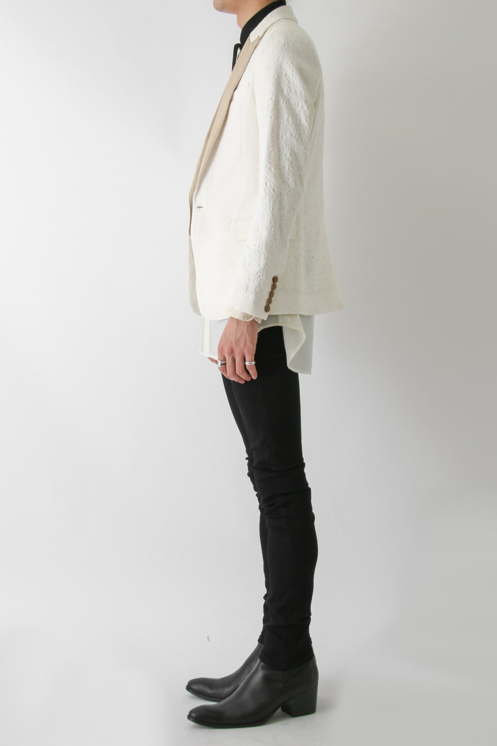 ロココジャカード ストレッチ 1B JACKET