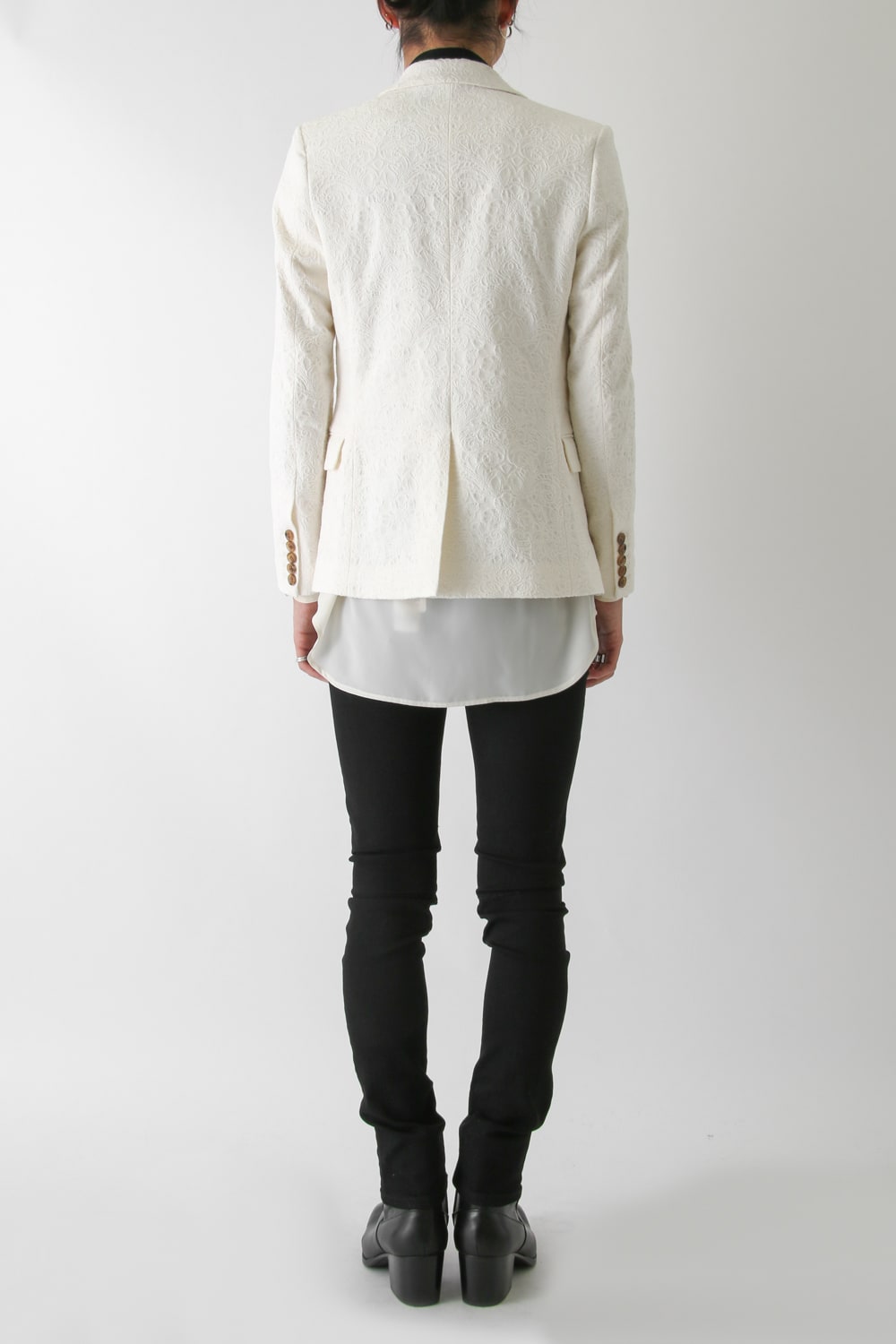 ロココジャカード ストレッチ 1B JACKET