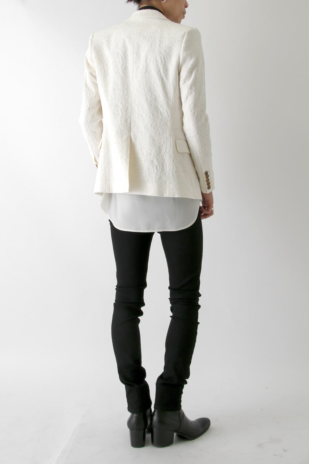 ロココジャカード ストレッチ 1B JACKET