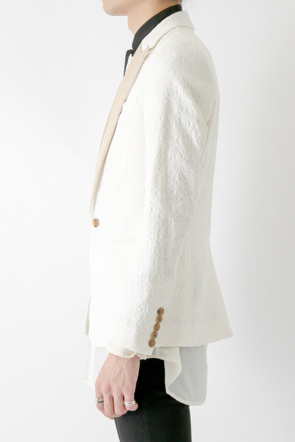 ロココジャカード ストレッチ 1B JACKET