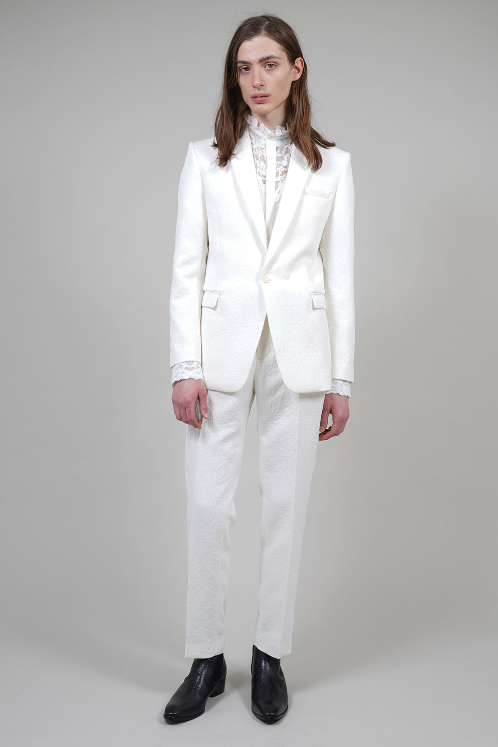 Fukre Rose Jaggard Pants Cream