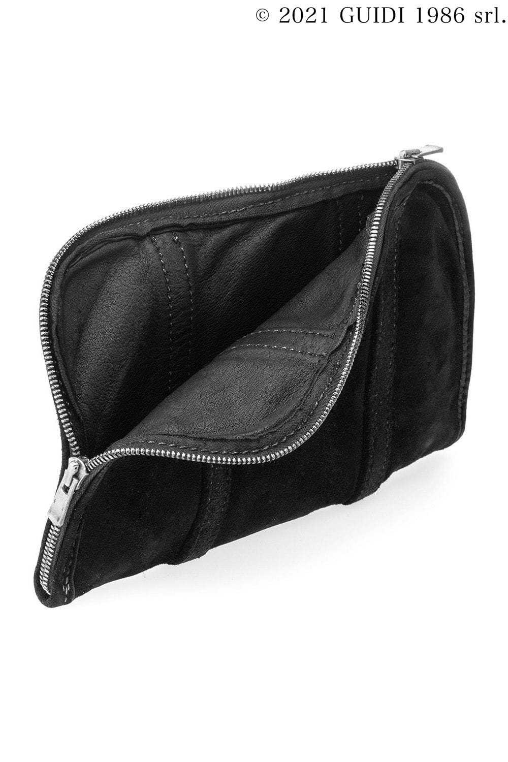 GB0001 - Small Flat Leather Clutch