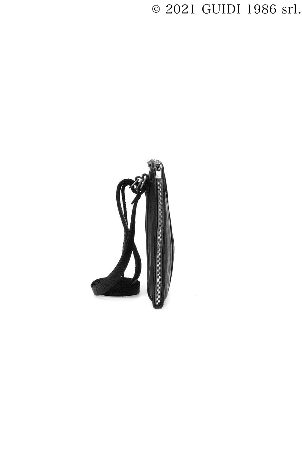 GB0006 - Flat Leather Shoulder Strap Purse