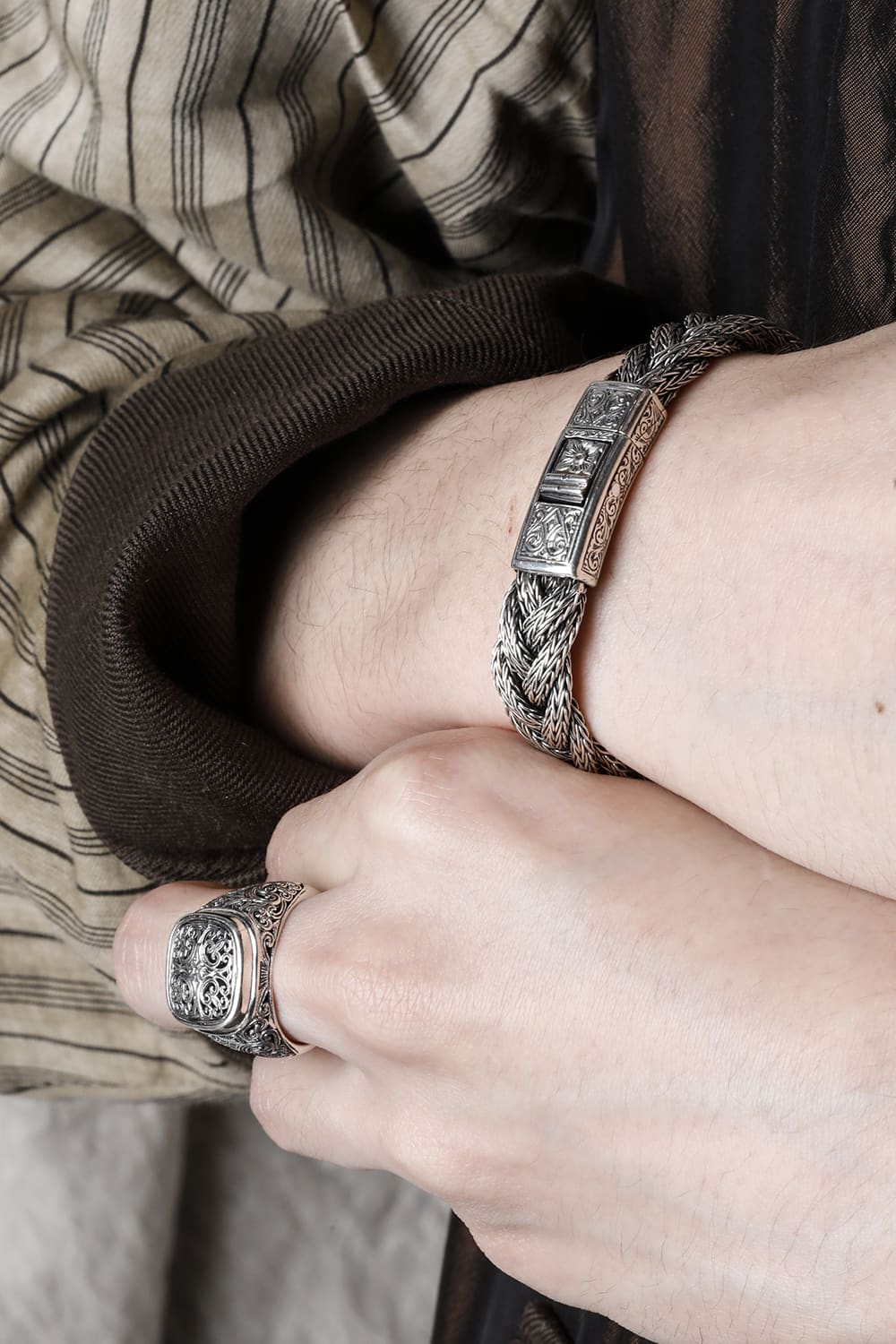 GB7 - Braided Chain Bracelet