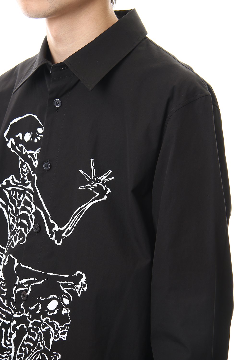 『骸骨の花⽕⾒⽴ 下絵』 Shirt