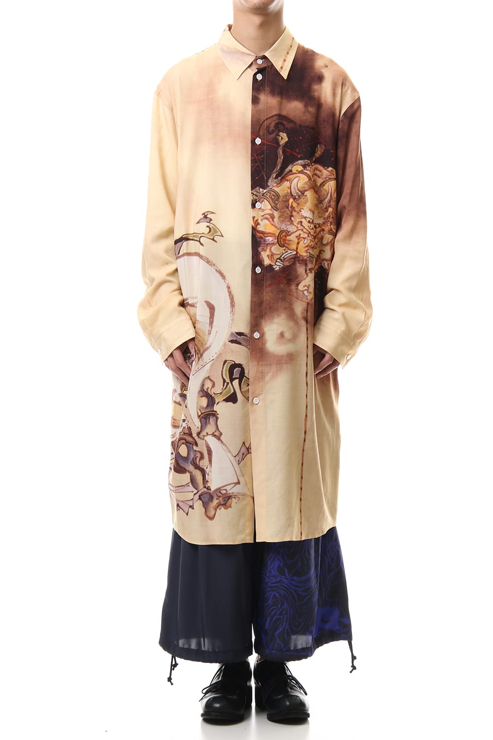「風神雷神図」(双福) Long Shirt