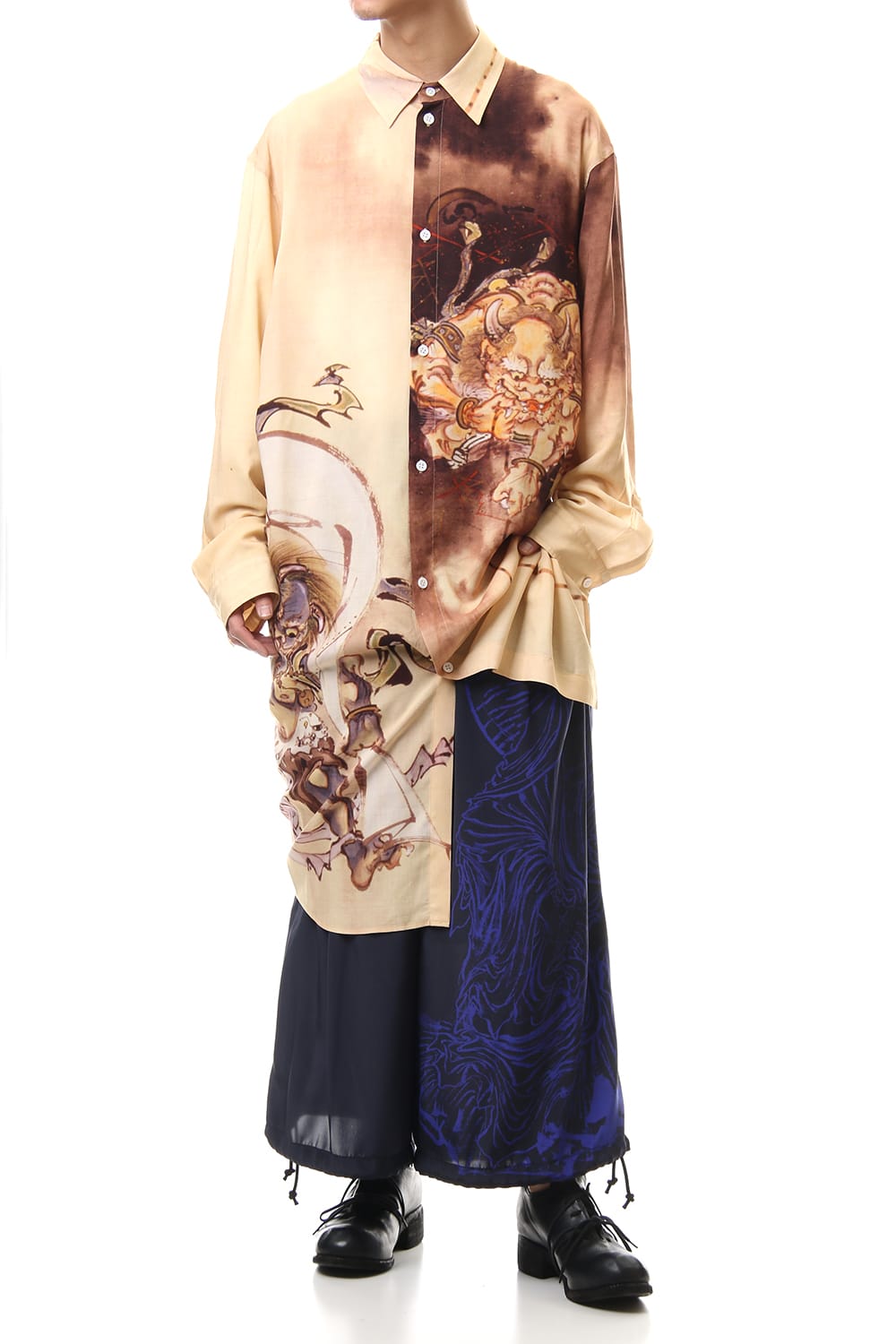 「風神雷神図」(双福) Long Shirt