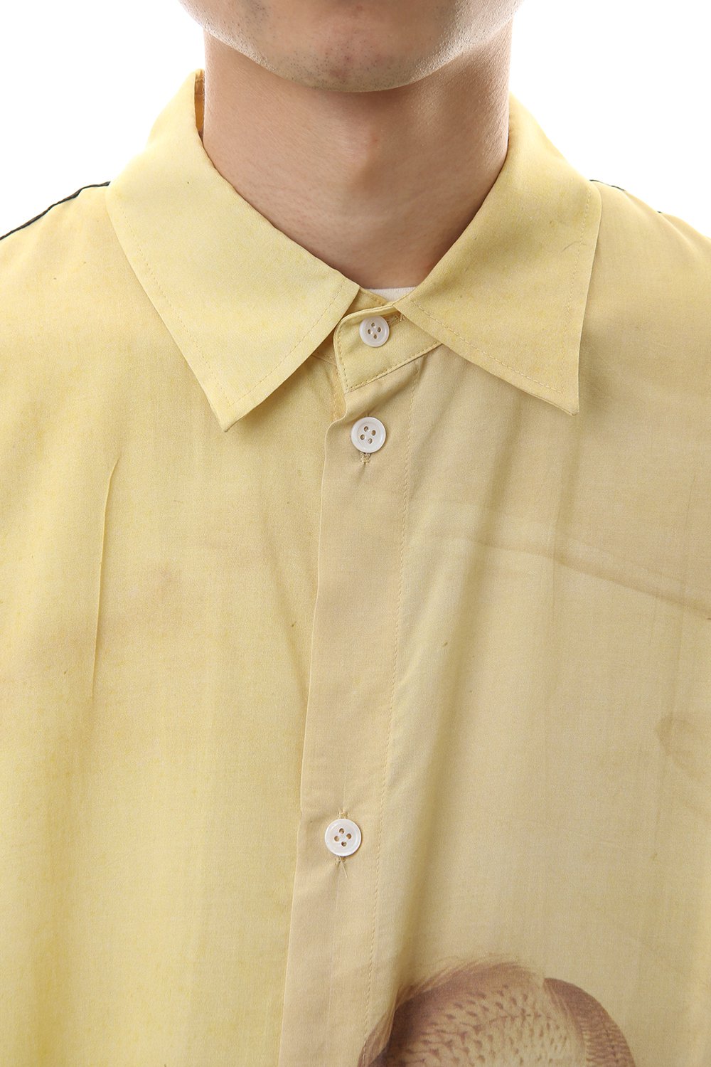 「鯉⿂遊泳図」/「⽉に狼」 Long Shirt