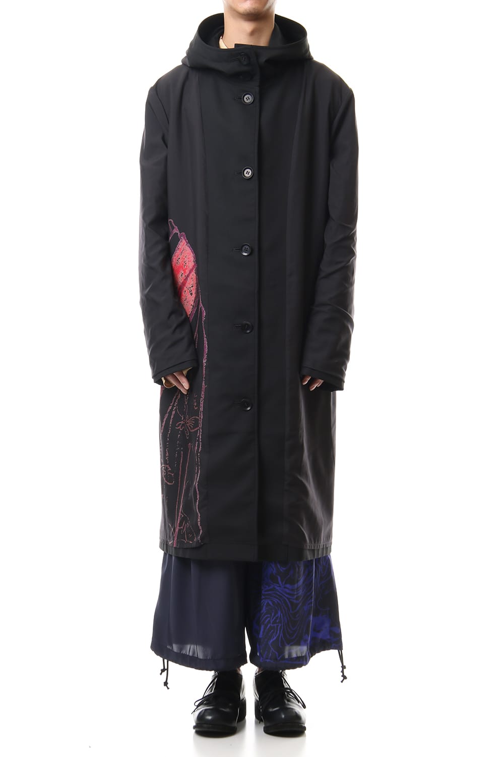 『惺々暁斎下絵帖』より文読む美人 Coat